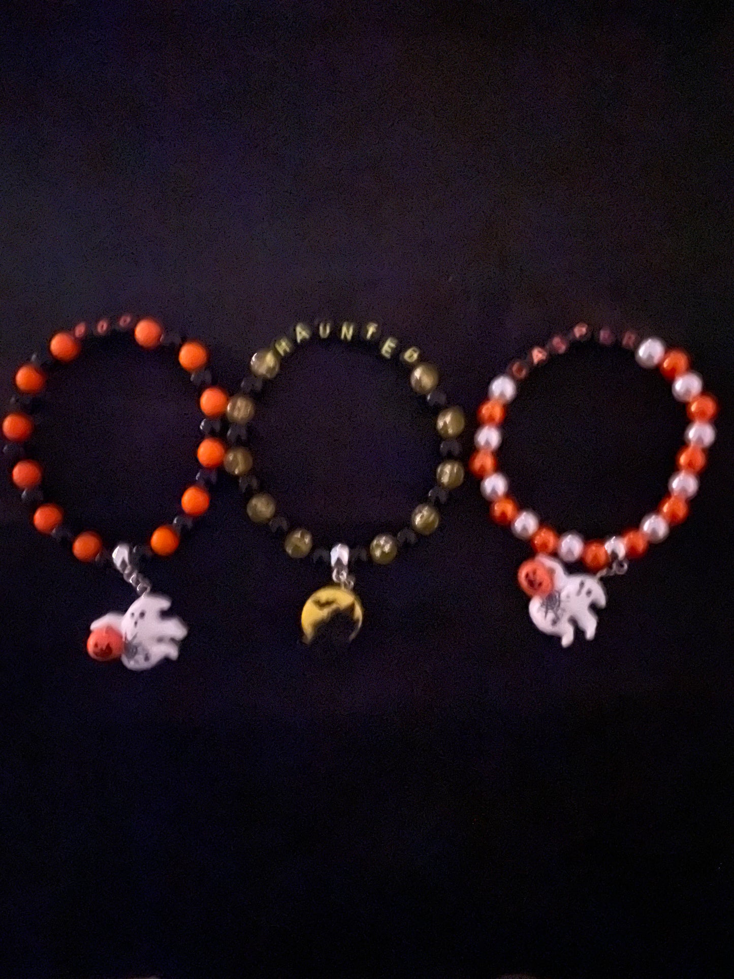 Halloween bracelets