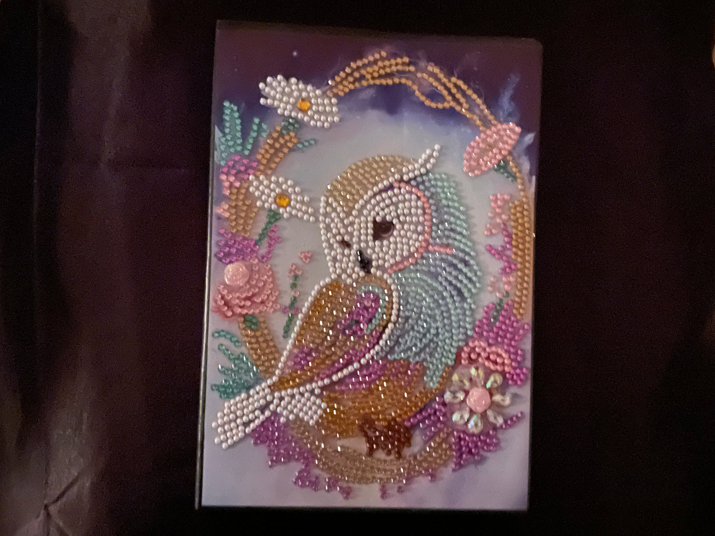 Diamond art notebook