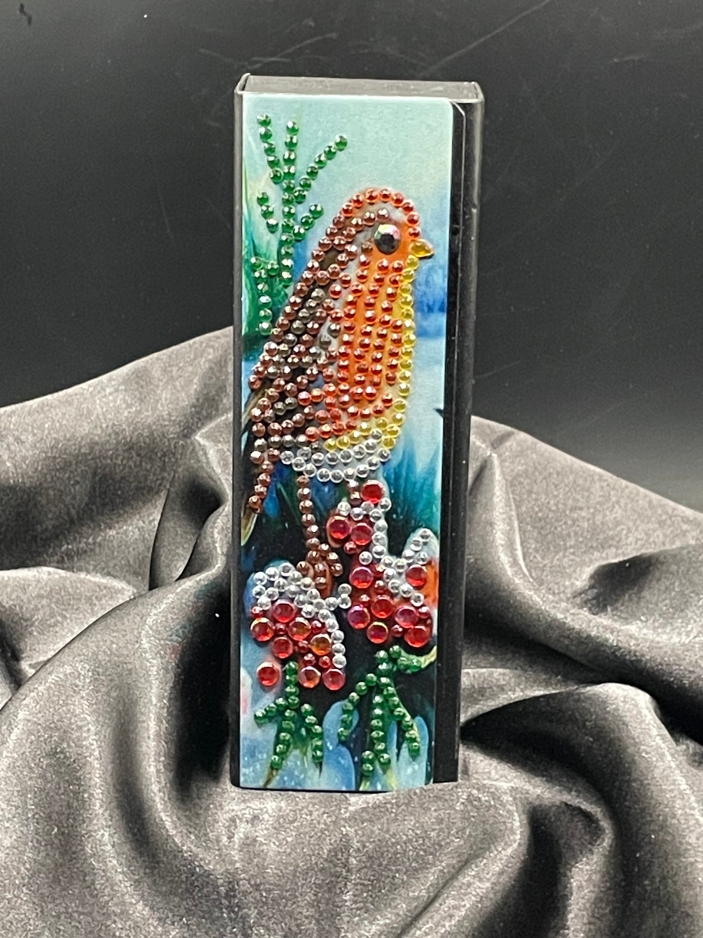 Diamond art eye glasses case