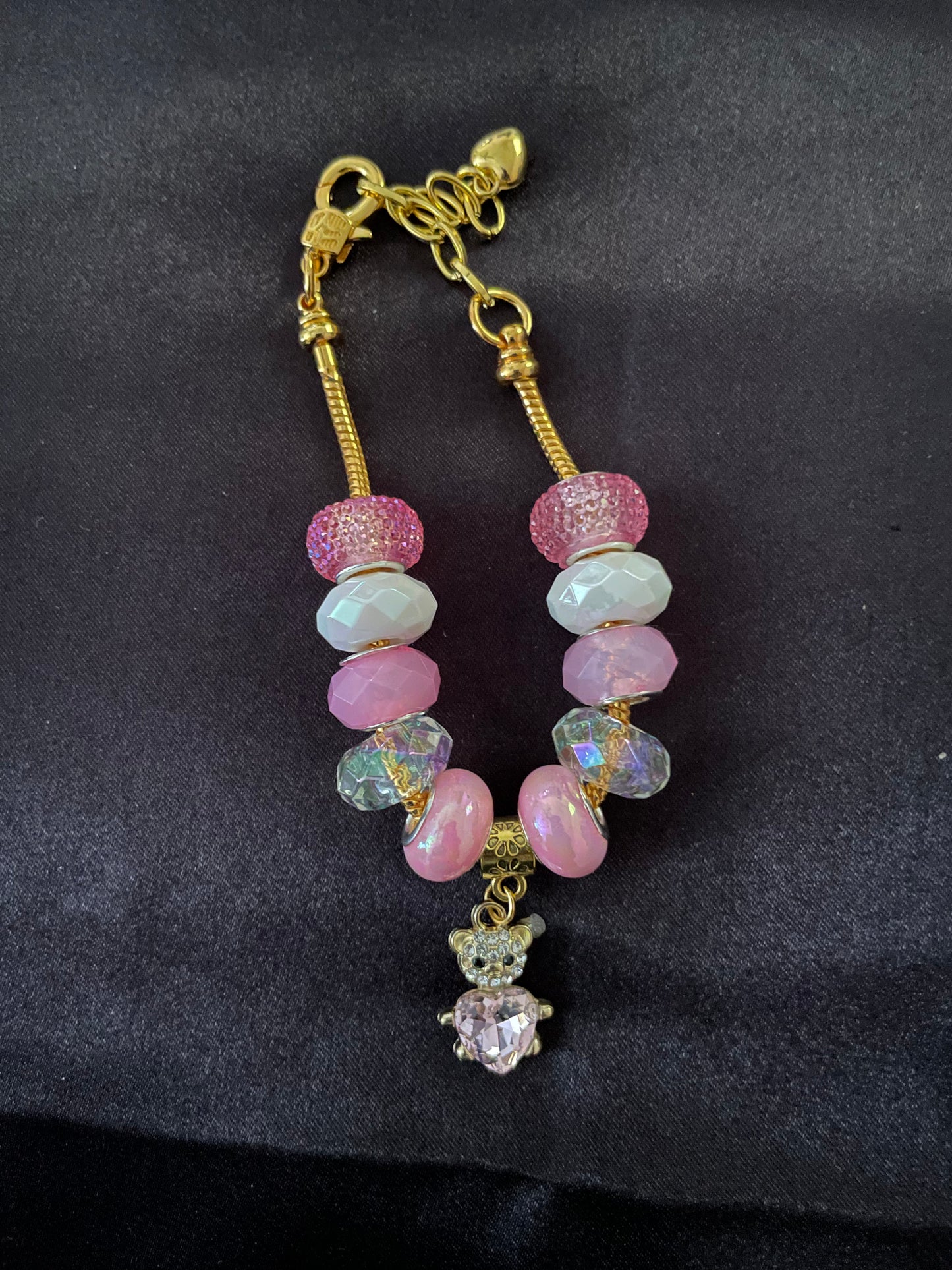Snake chain beaded bracelets