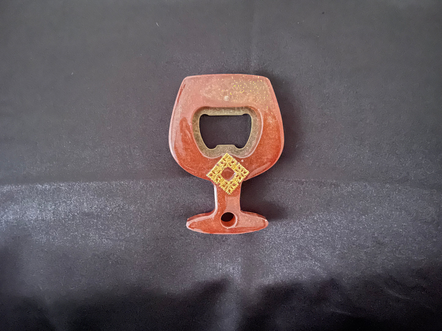 Resin bottle openers