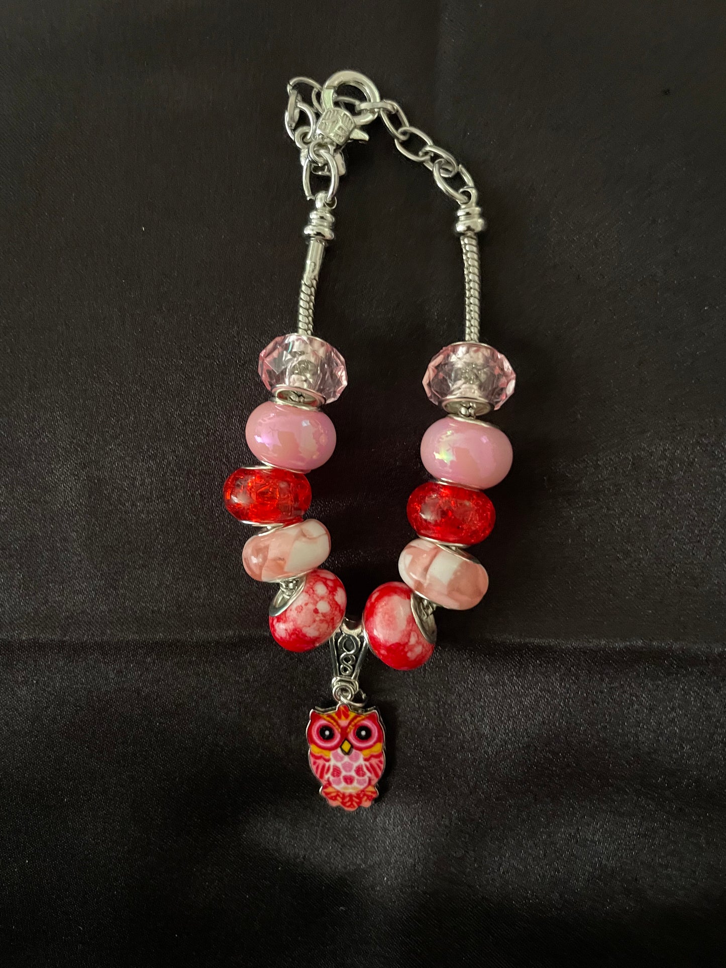 Snake chain beaded bracelets