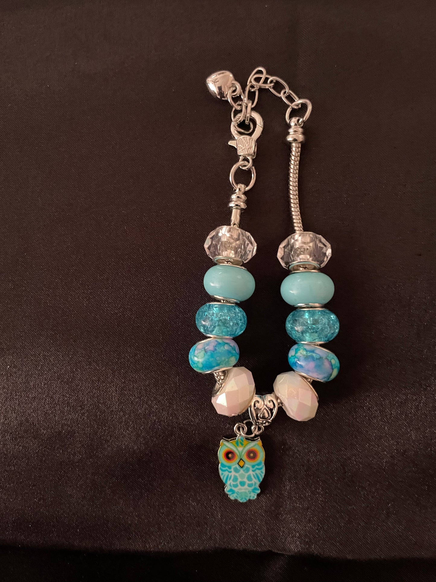 Snake chain beaded bracelets