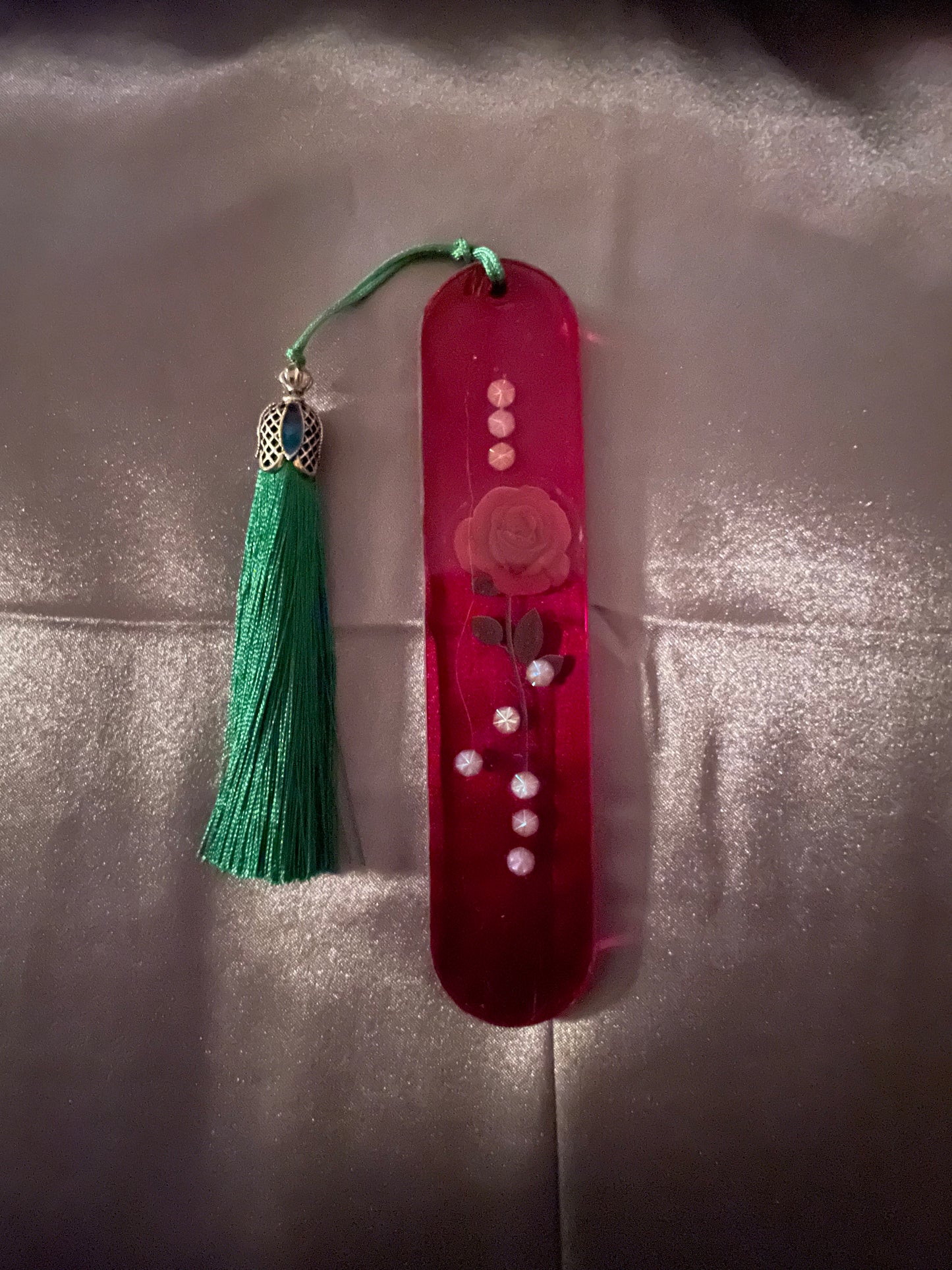 Resin bookmark
