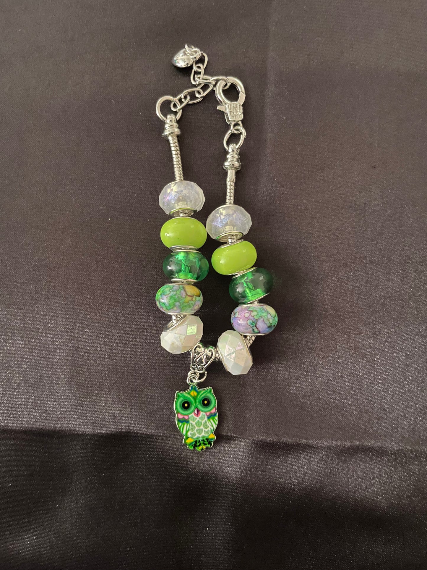 Snake chain beaded bracelets