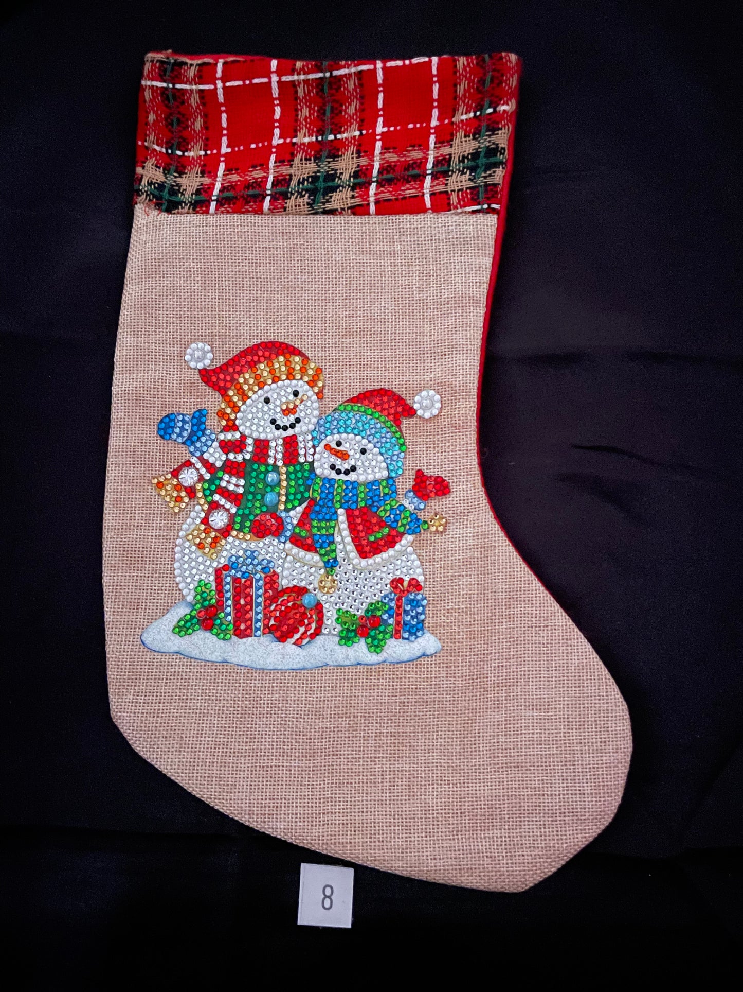 Diamond art Christmas stockings