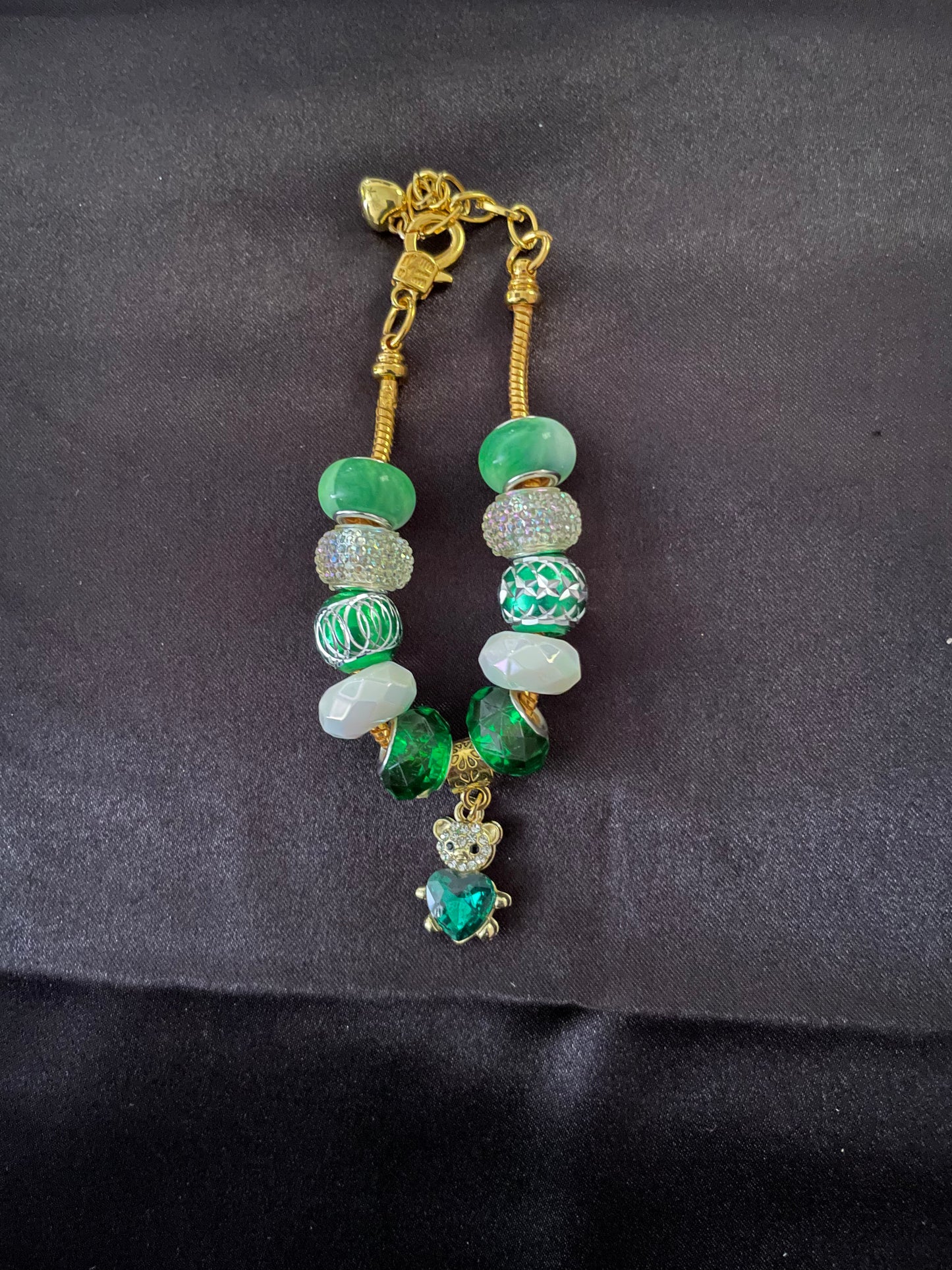 Snake chain beaded bracelets