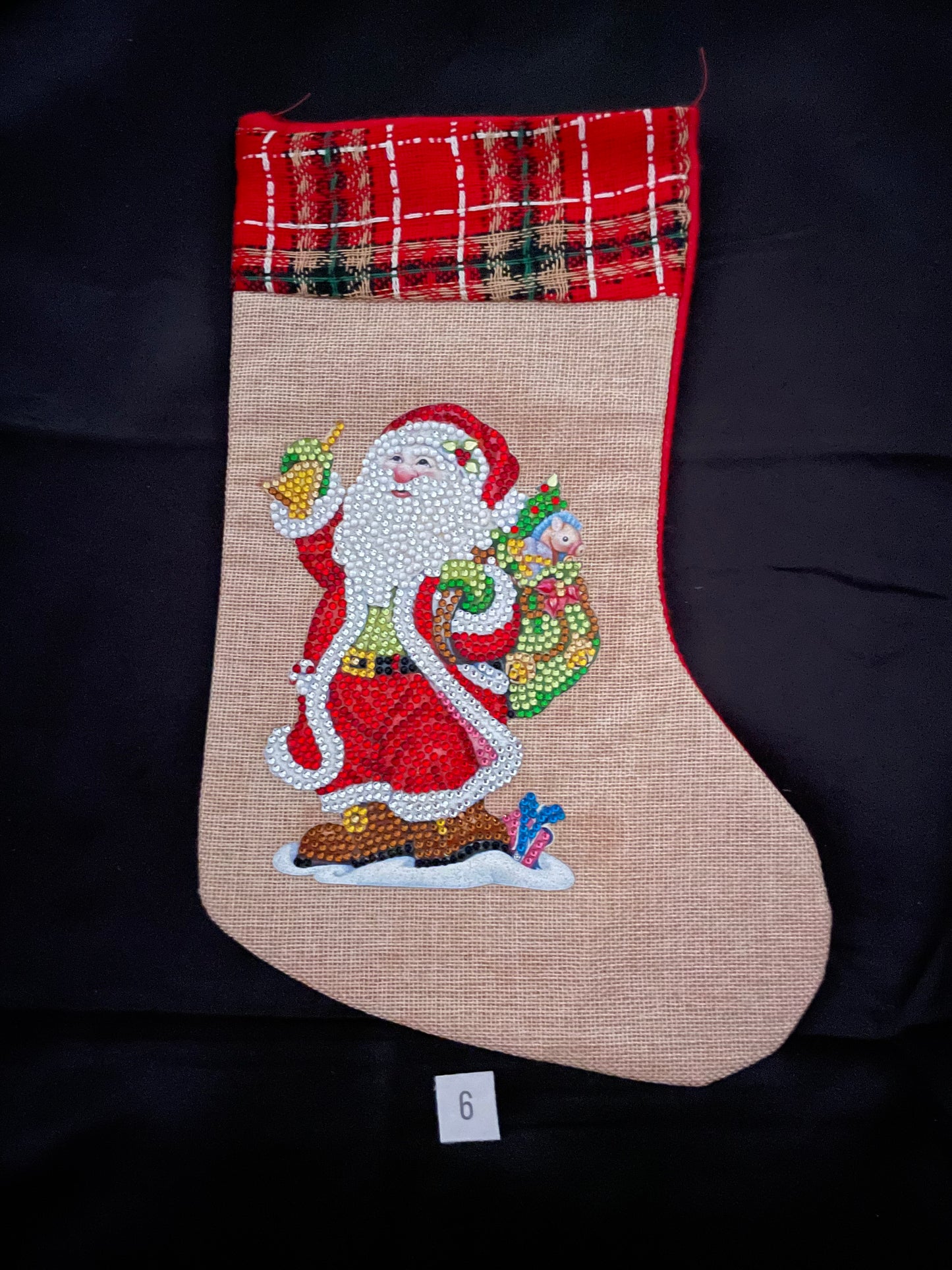Diamond art Christmas stockings