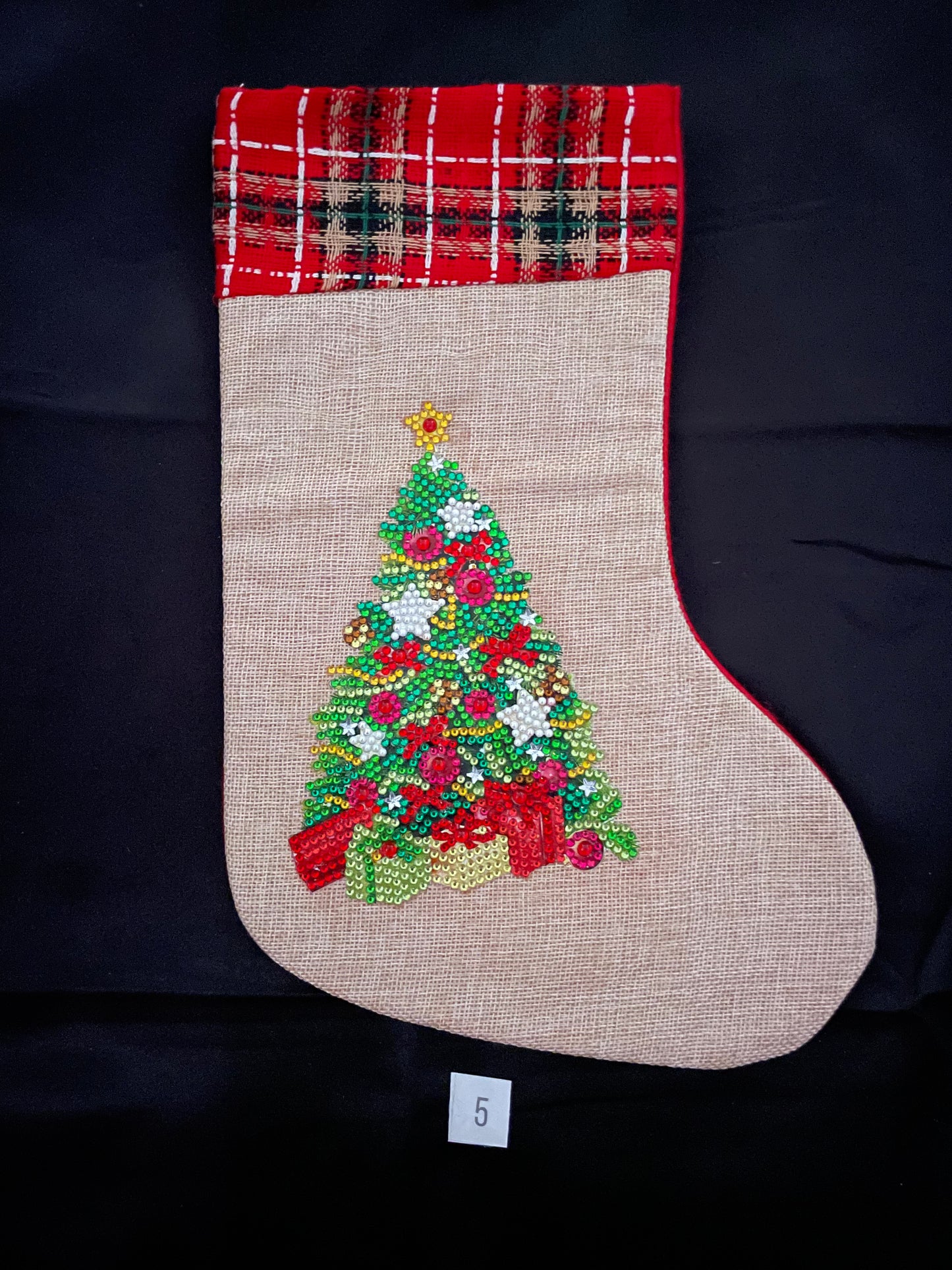 Diamond art Christmas stockings