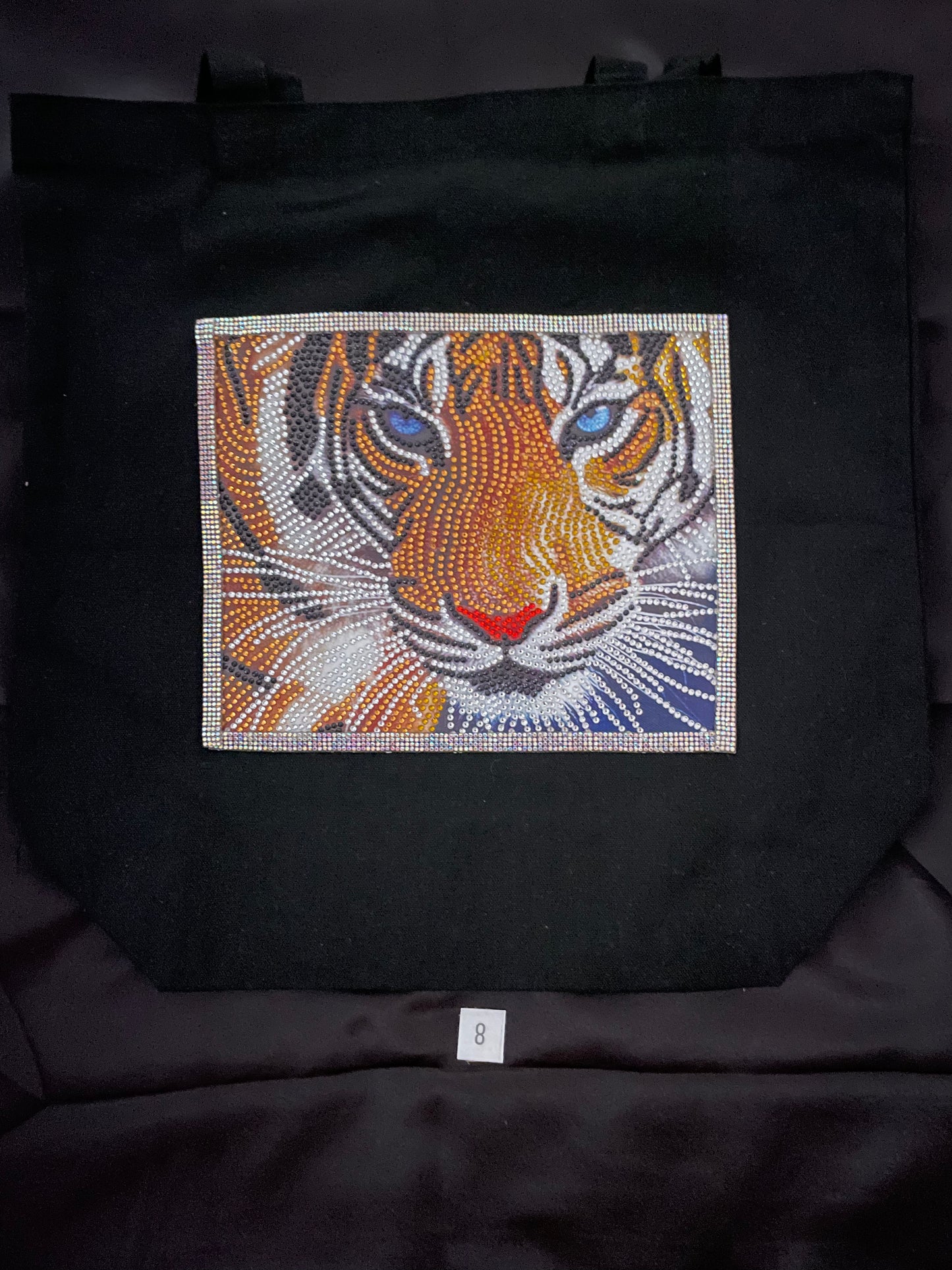 Diamond art shopping bag