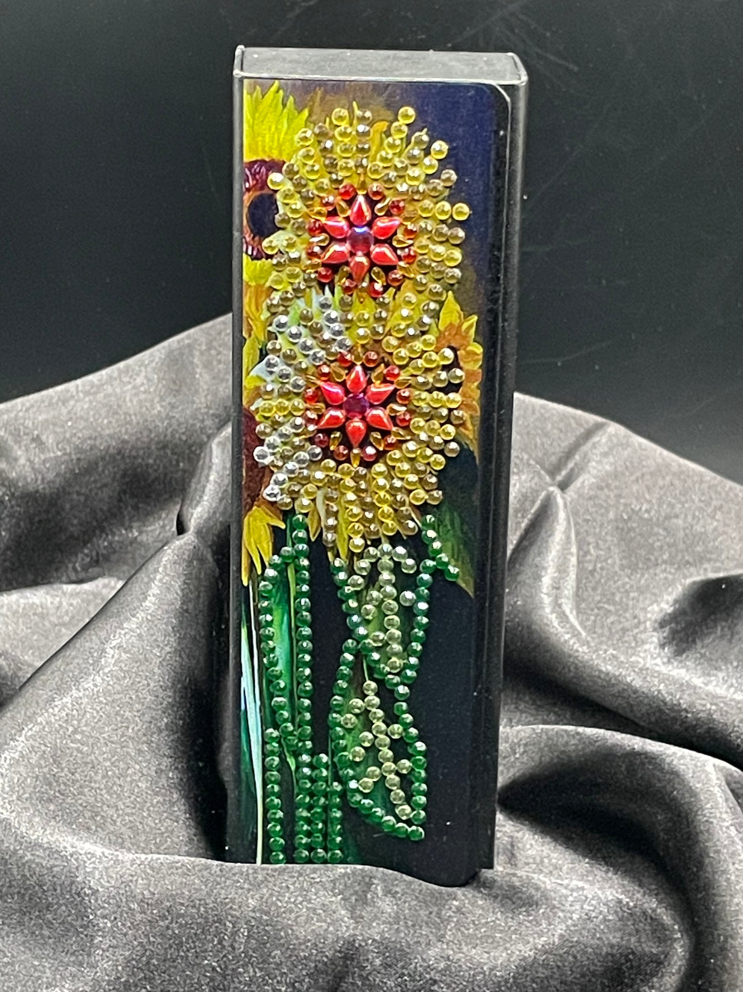 Diamond art eye glasses case