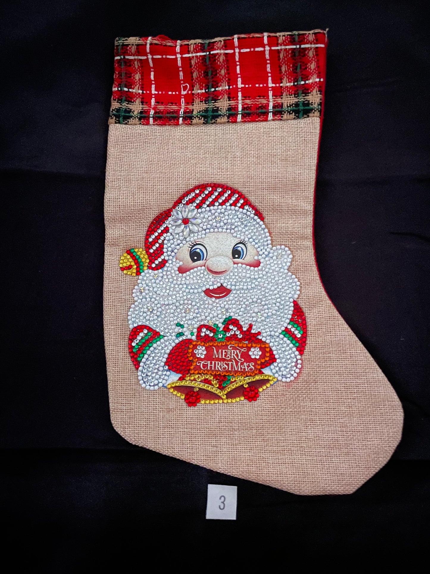 Diamond art Christmas stockings