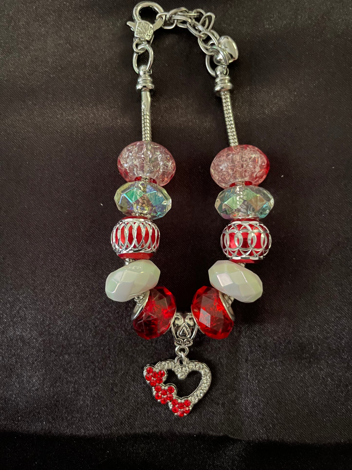 Snake chain beaded bracelets