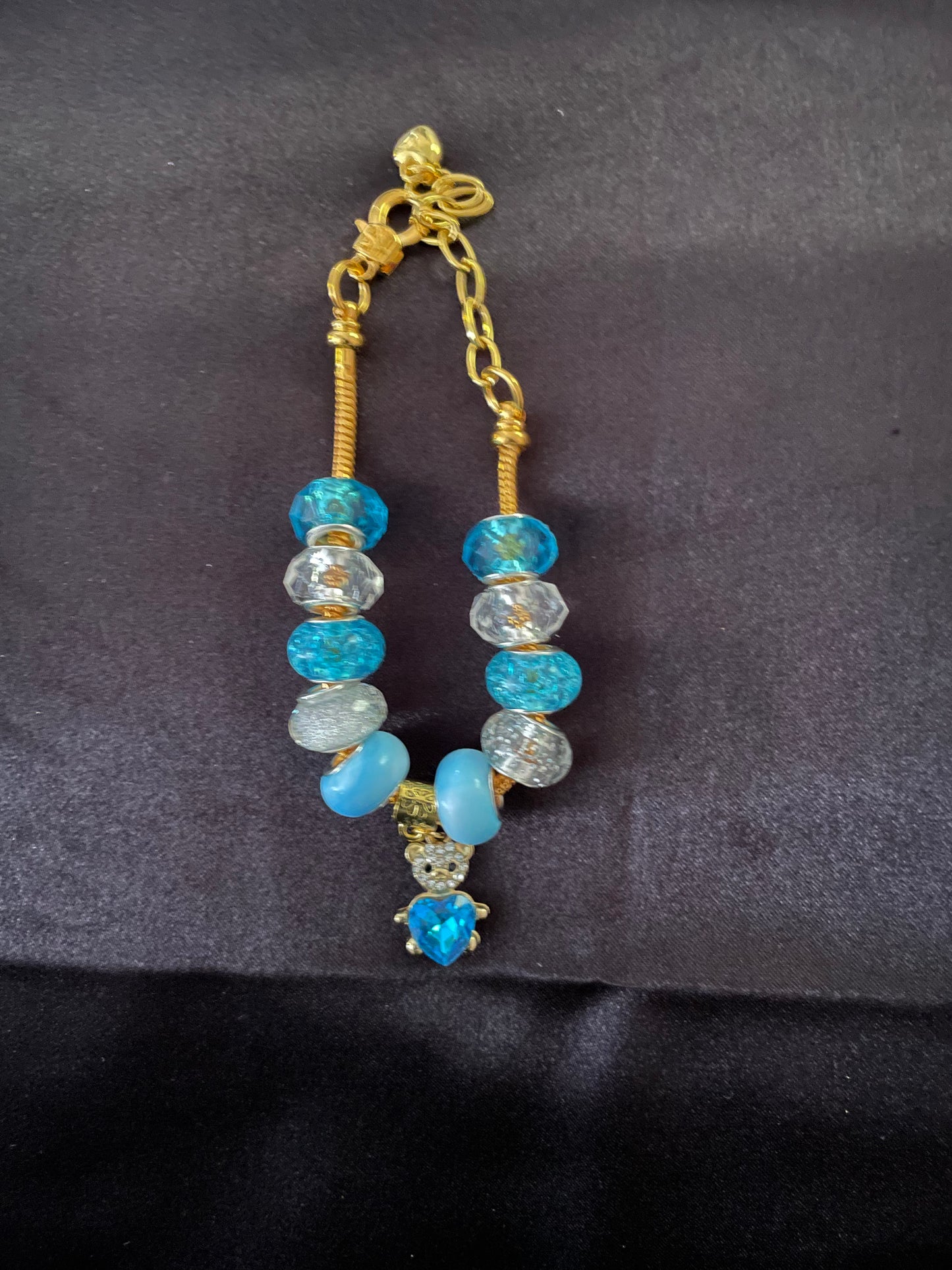 Snake chain beaded bracelets