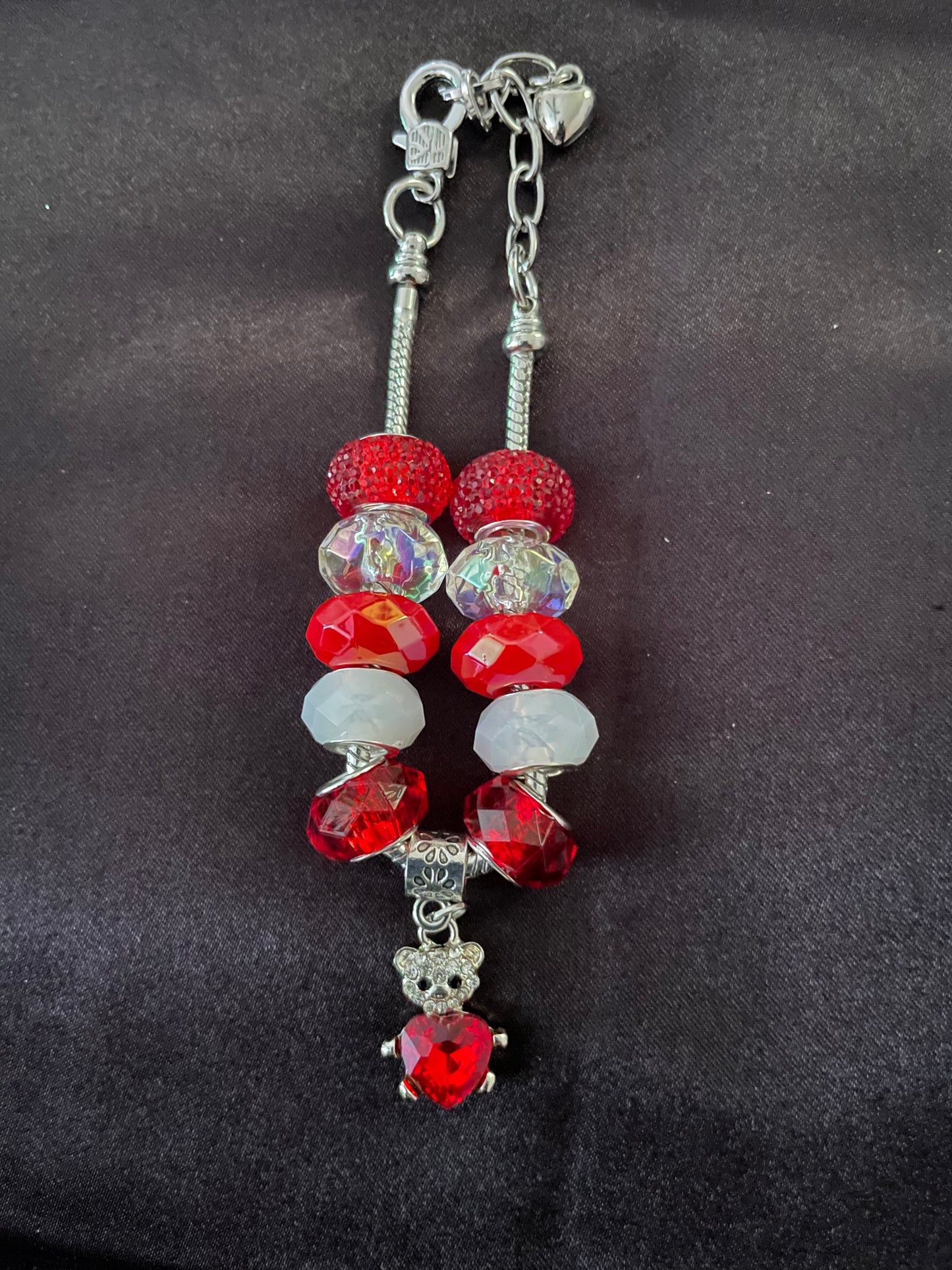 Snake chain beaded bracelets