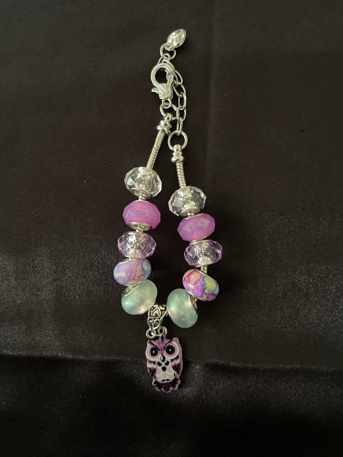 Snake chain beaded bracelets