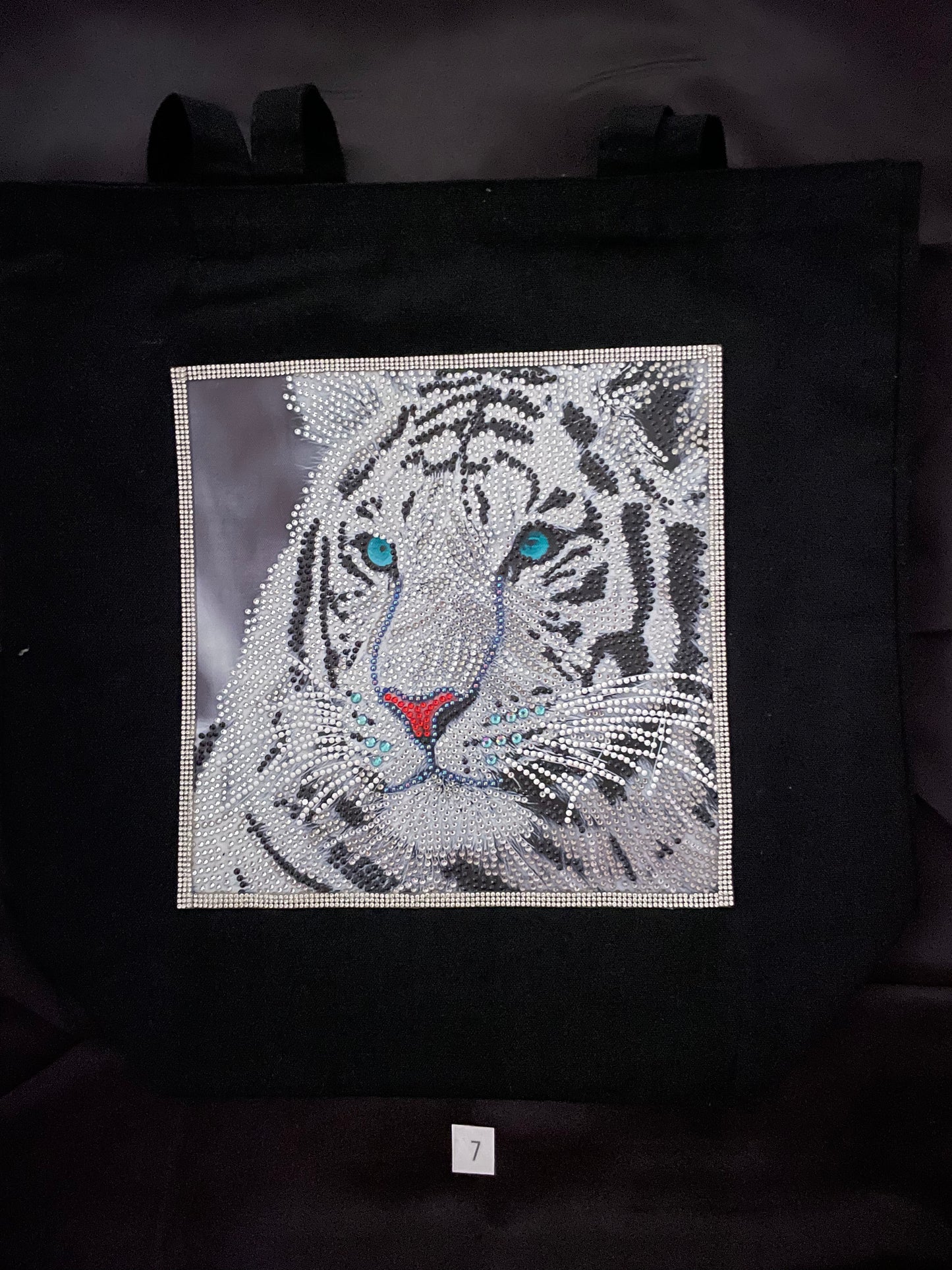 Diamond art shopping bag