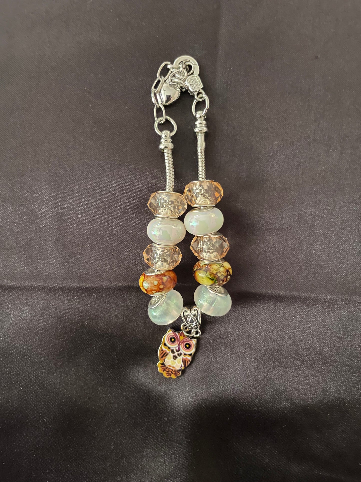 Snake chain beaded bracelets