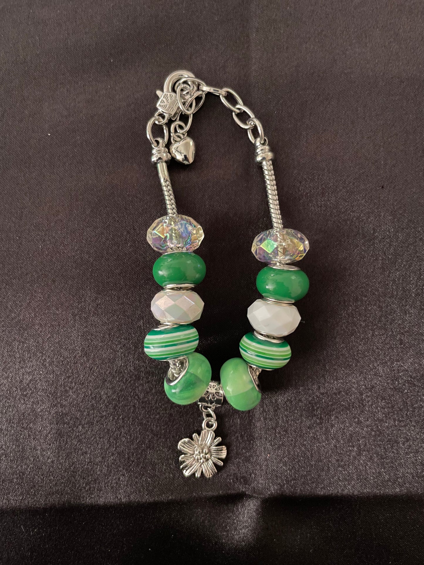 Snake chain beaded bracelets