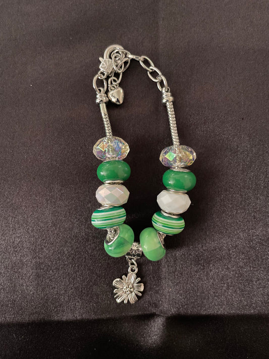 Snake chain beaded bracelets