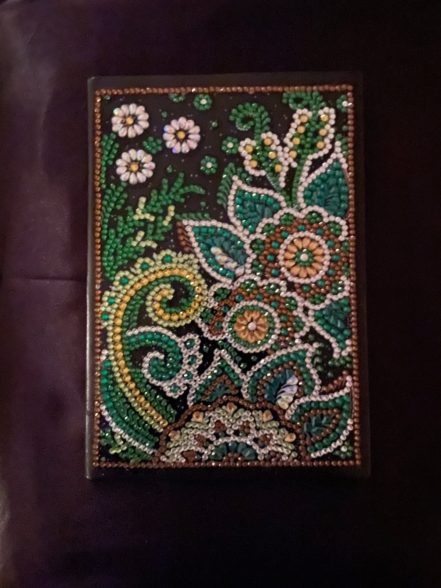 Diamond art notebook