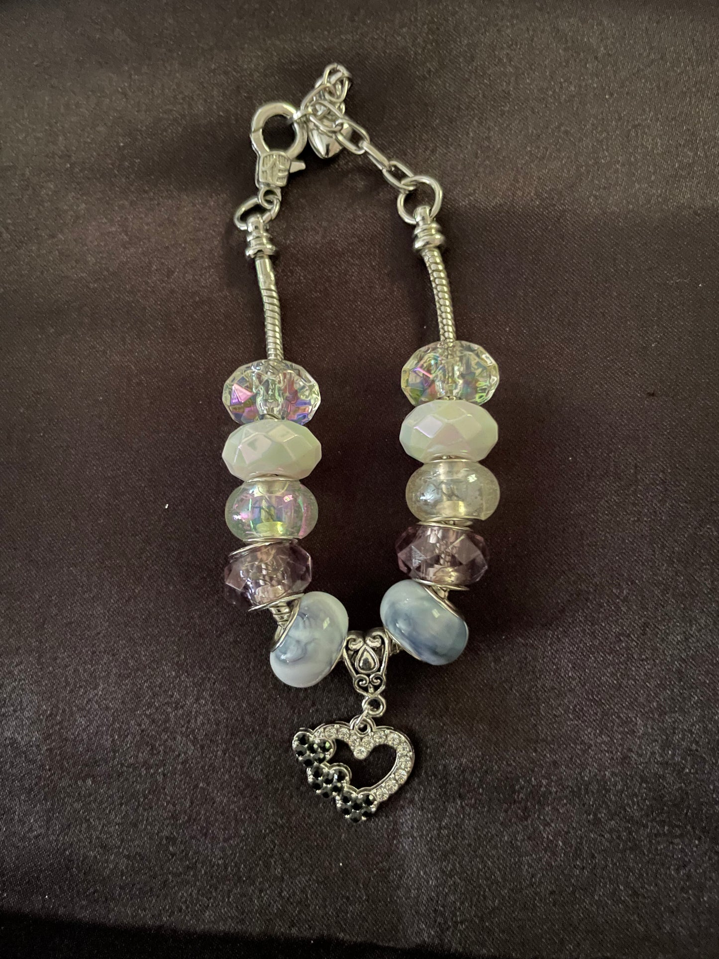 Snake chain beaded bracelets