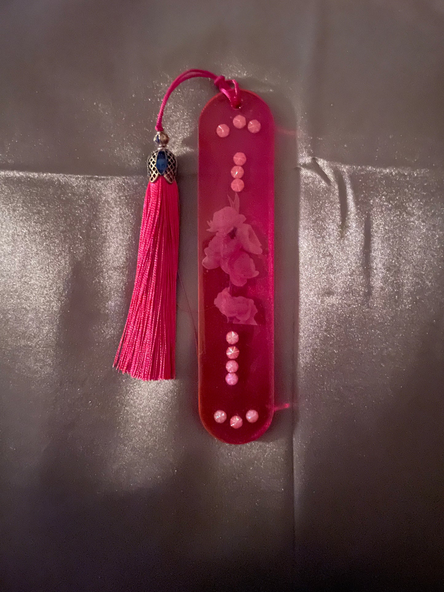 Resin bookmark