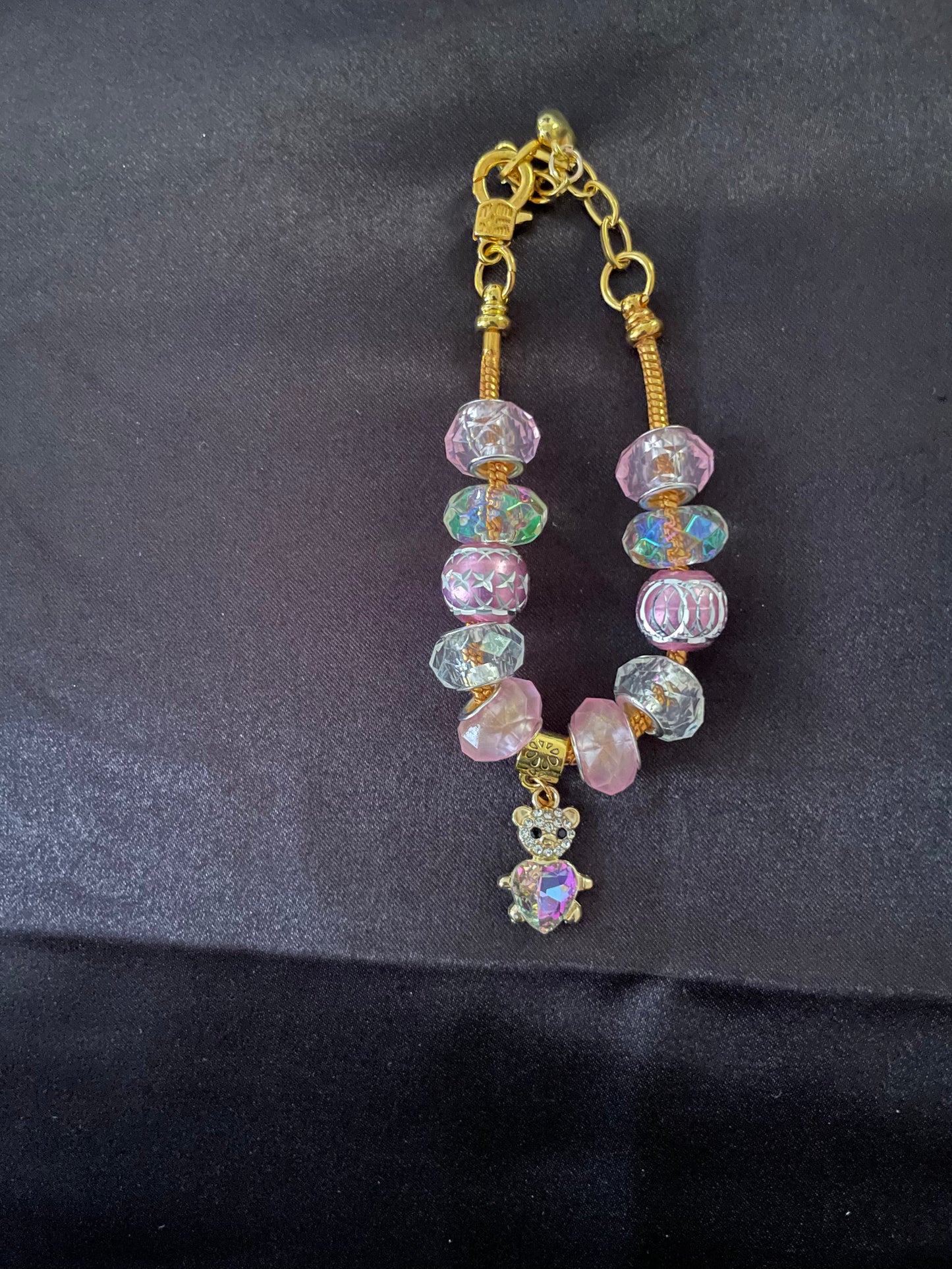 Snake chain beaded bracelets