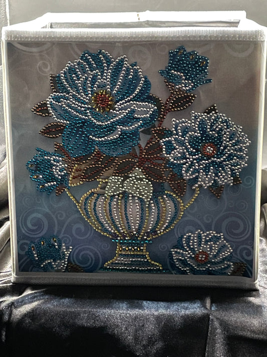 Diamond art storage box