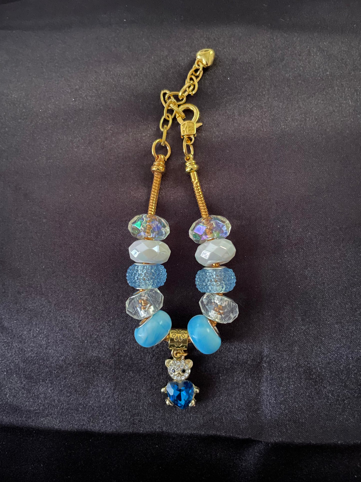 Snake chain beaded bracelets