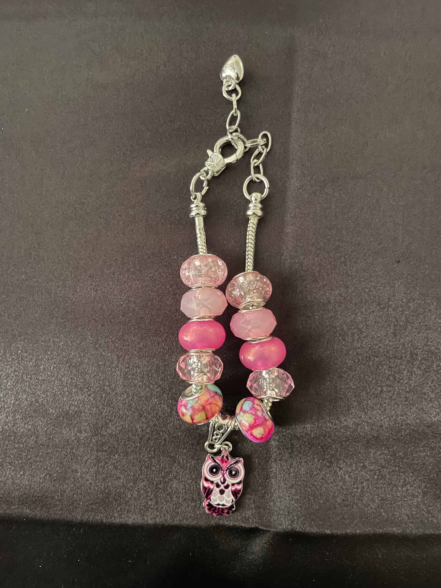 Snake chain beaded bracelets